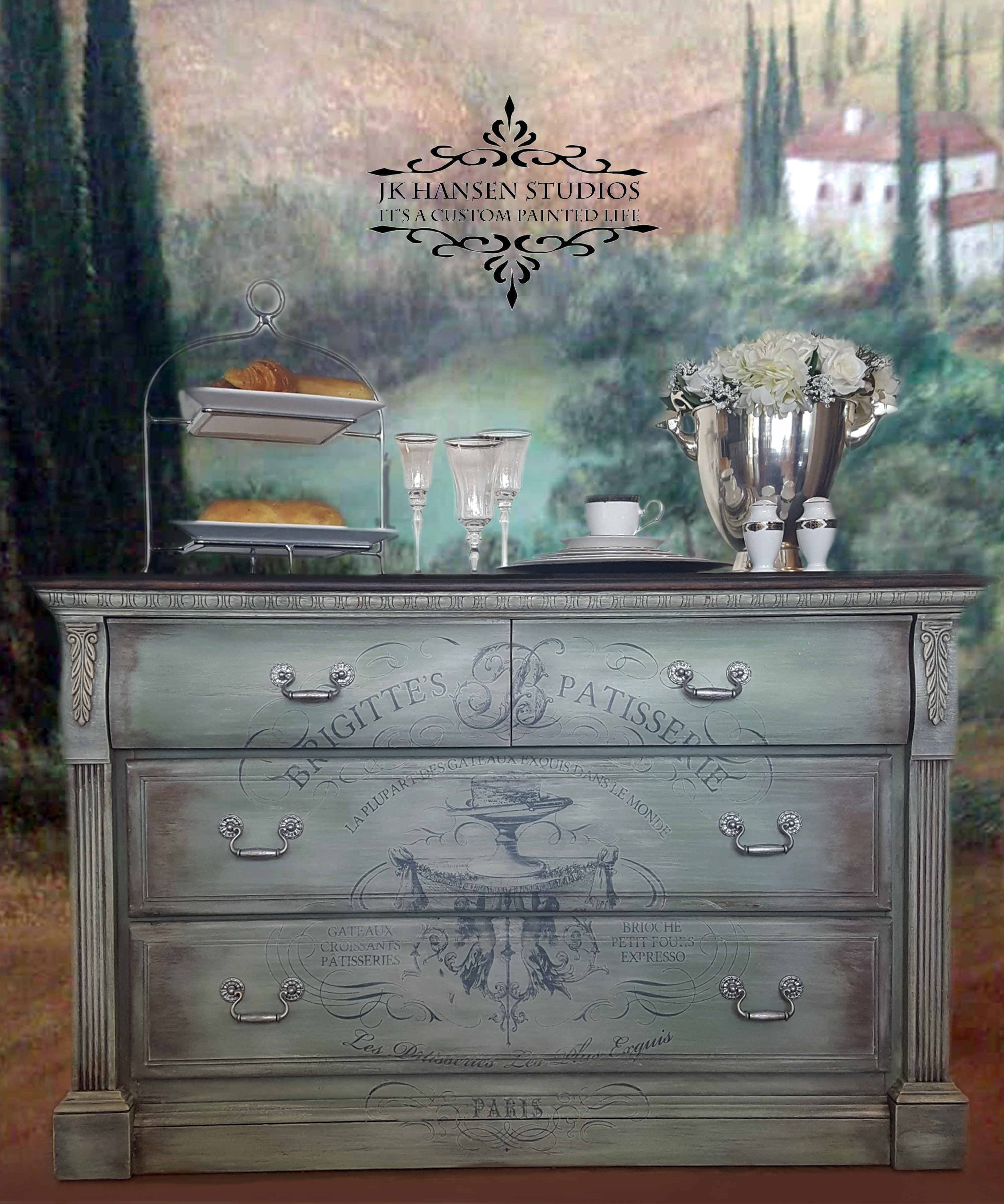 How To Transform A Vintage Dresser Into A Shabby Chic French